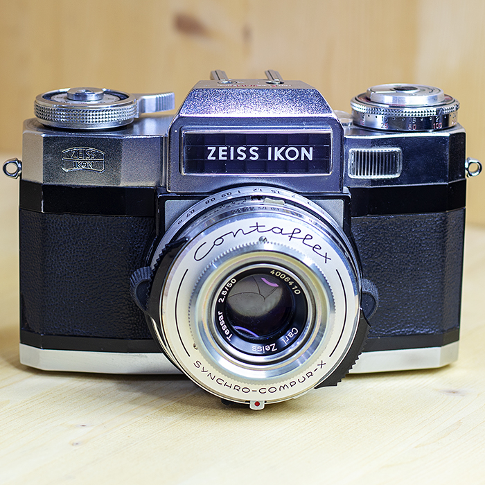 자이즈이콘 Zeiss Ikon Contaflex Super B 50mm F2.8 콘타플렉스 슈퍼비 노출계 살아있음 /95%