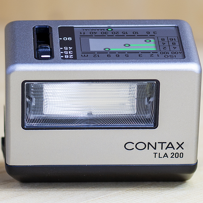콘탁스 Contax TLA200 Shoe Mount Flash 콘탁스 G1,G2용(박스세트)/98%