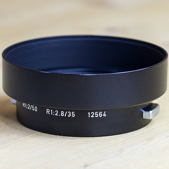 라이카 Leica Hood 12564 for R50mm F1:2/R35mmF1:2.8용 박스/97%