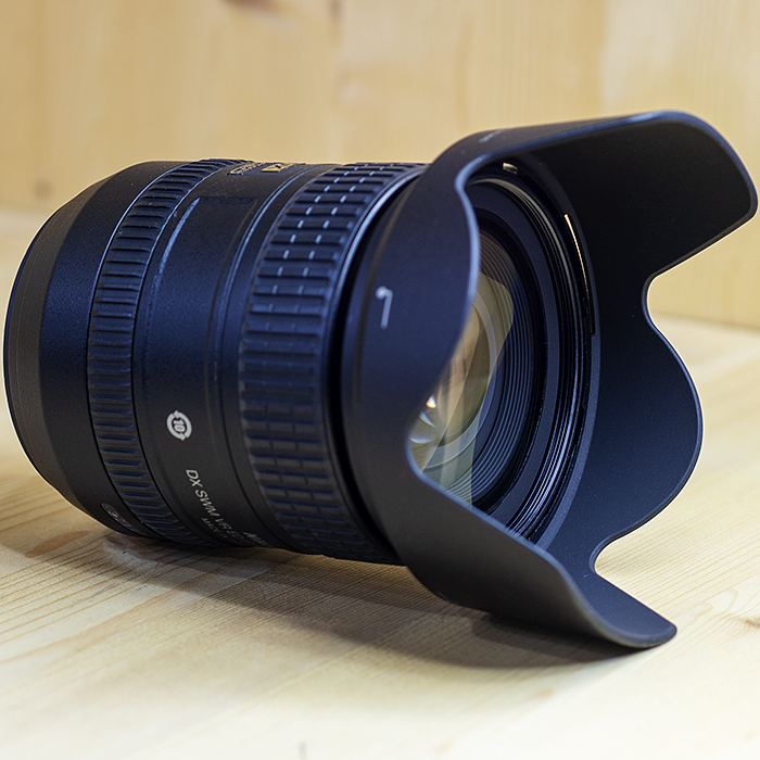 니콘 Nikon AF-s16-85mmF3.5-5.6G ED VR 정품 후드/95%