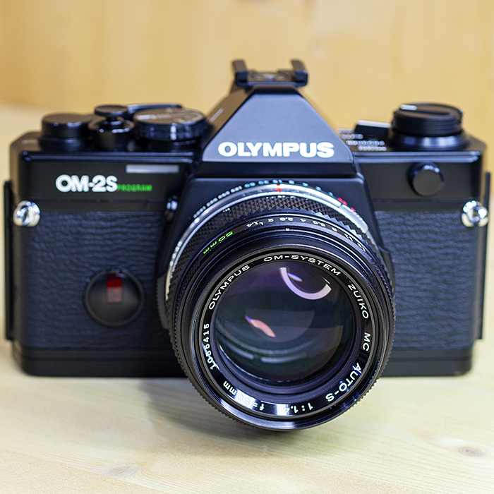 올림푸스 Olympus OM-2S Program+OM-system auto-s f=50mmF1.4 /95%