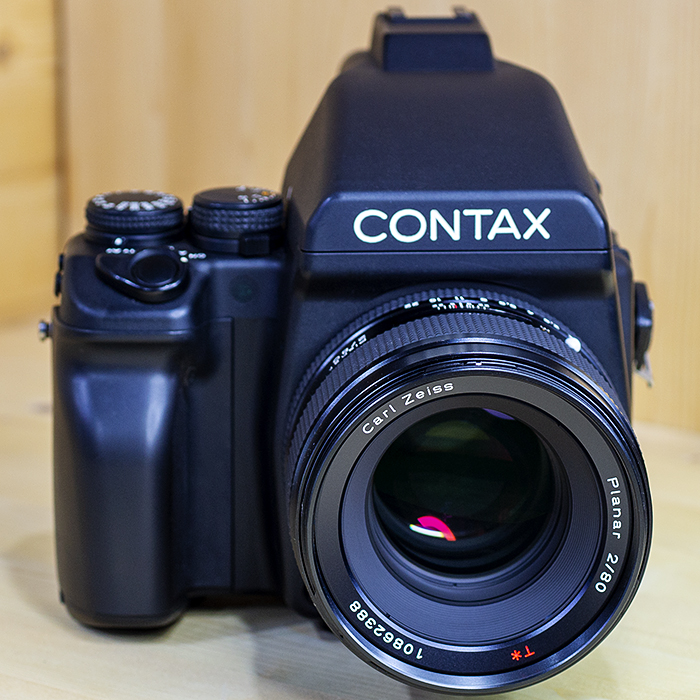 콘탁스 Contax 645 + Planar 80mm F2 T*(후드.필타.릴리즈.스트랩포함)/97%