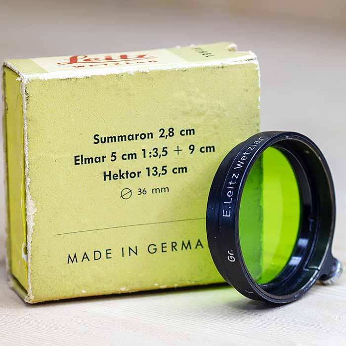 라이카 Leica (Summaron 2.8cm.Elmar 5cmF3.5 용 필타)케이스/95%