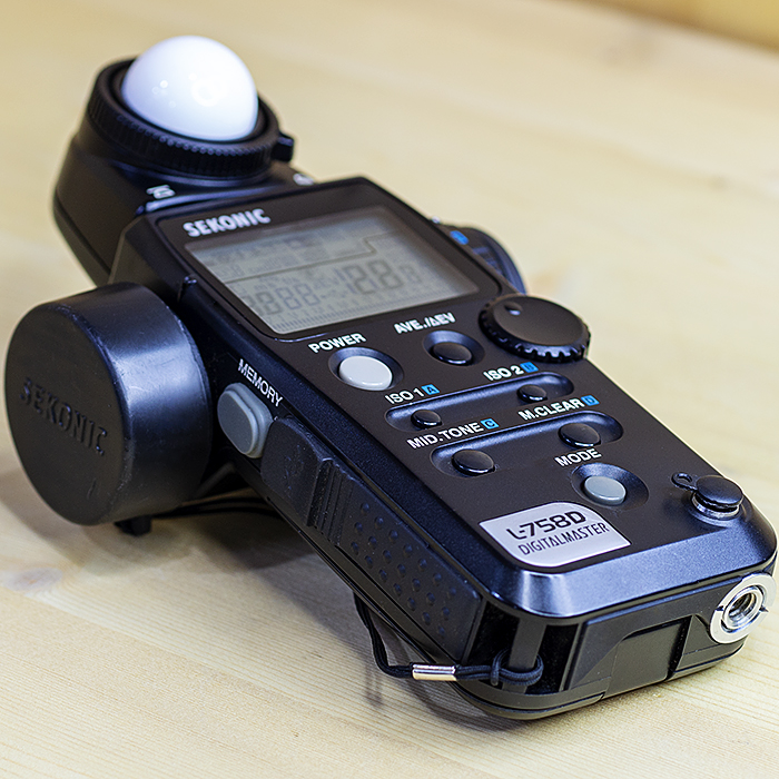세코닉 SEKONIC L-758D Digitalmaster 노출계 (스트랩포함)/95%