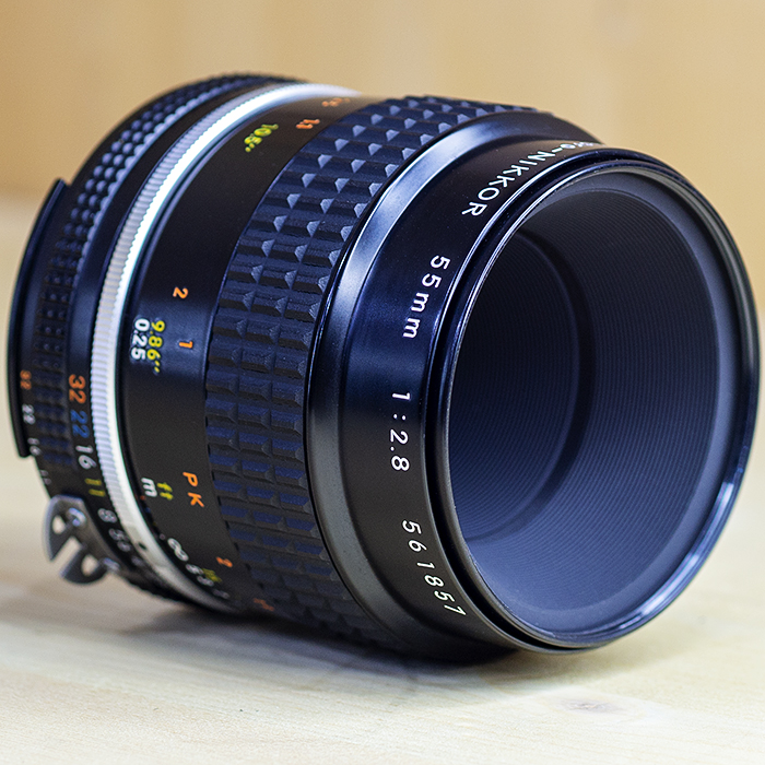 니콘 Nikon MF Micro-NIKKOR 55mm F2.8 Ais /97%