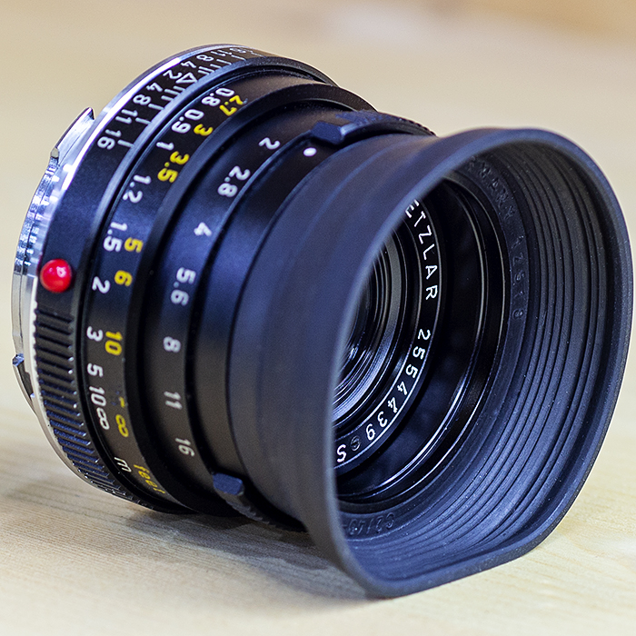 라이카 Leica Summicron-C 40mm 1:2 M마운트 (후드)/93%