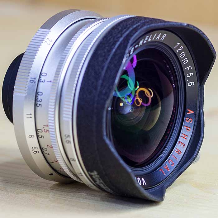 보이그랜더 Voigtlander ULTRA WIDE-HELIAR 12mm F5.6 Asph. L-mount (화인더,후드,L-M 마운트변환링포함)/97%
