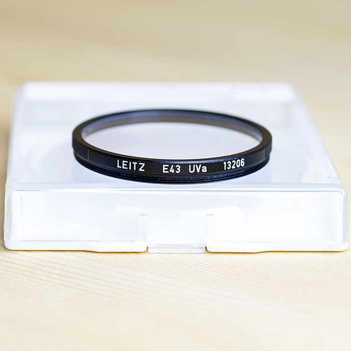 라이카 필터 Leica LEITZ E43 UVa 13206 Filter Germany 43mm 블랙/98%