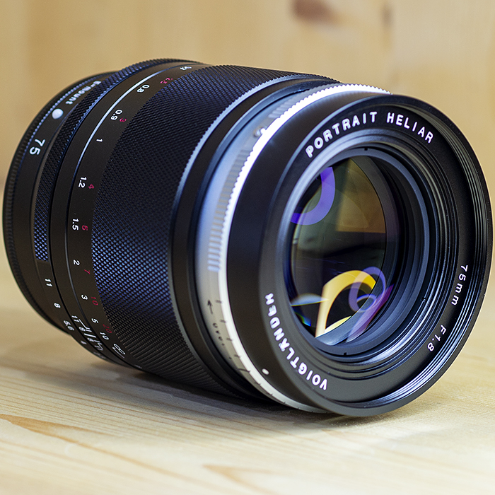 보이그랜더 Voigtlander PORTRAIT HELIAR 75mm F1.8 for Sony E-Mount 정품 박스세트/99%