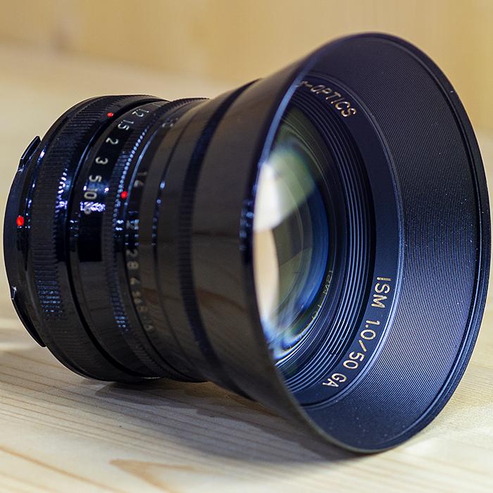 미야자키 Miyazaki MS-Optics M 50mm f1.0 ISM GA Black Paint .M마운트(후드포함)/97%
