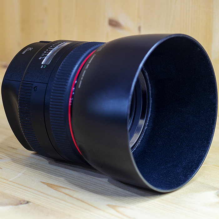 캐논 Canon EF 85mm 1:1.2 L II USM 생산연도 UY09** 캐논코리아정품(후드)/98%