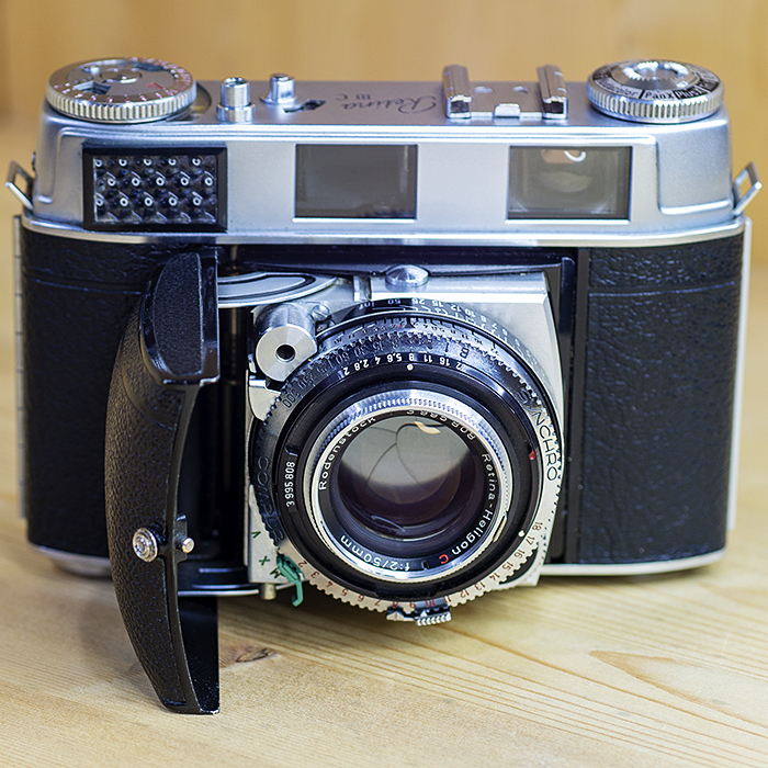 코닥 Kodak Retina IIIC Silver/95%