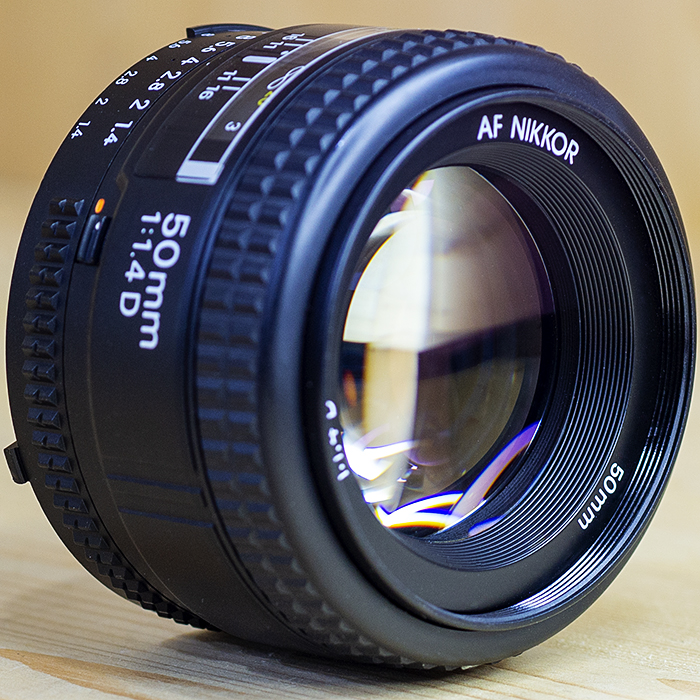 니콘 Nikon AF NIKKOR 50mm 1:1.4D/95%
