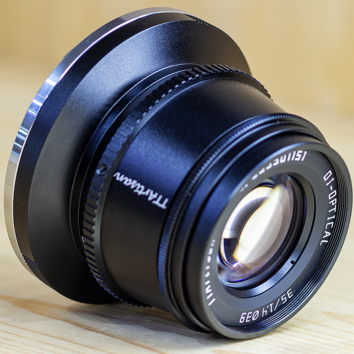 티티아티산 TTartlsan APS-C MF35mmF1.4 Z-mount Black 박스세트 /98%