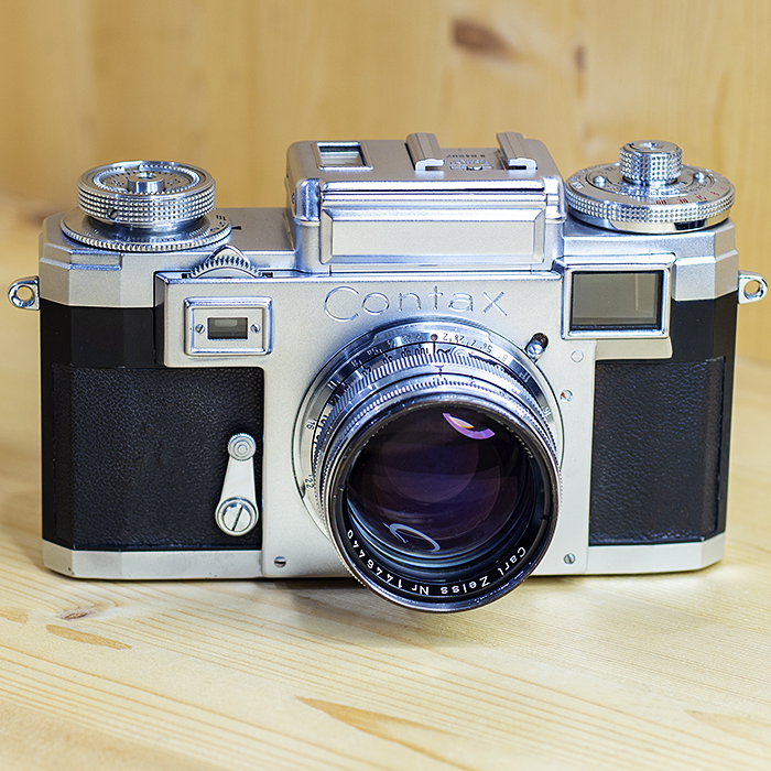 탁스 Contax IIIA + Sonnar f=50cm F1:1.5 (케이스.노출계 살아있음)/98%