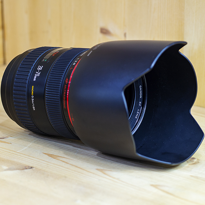 캐논 Canon EF 28-70mm 1:2.8 L 후드/97%