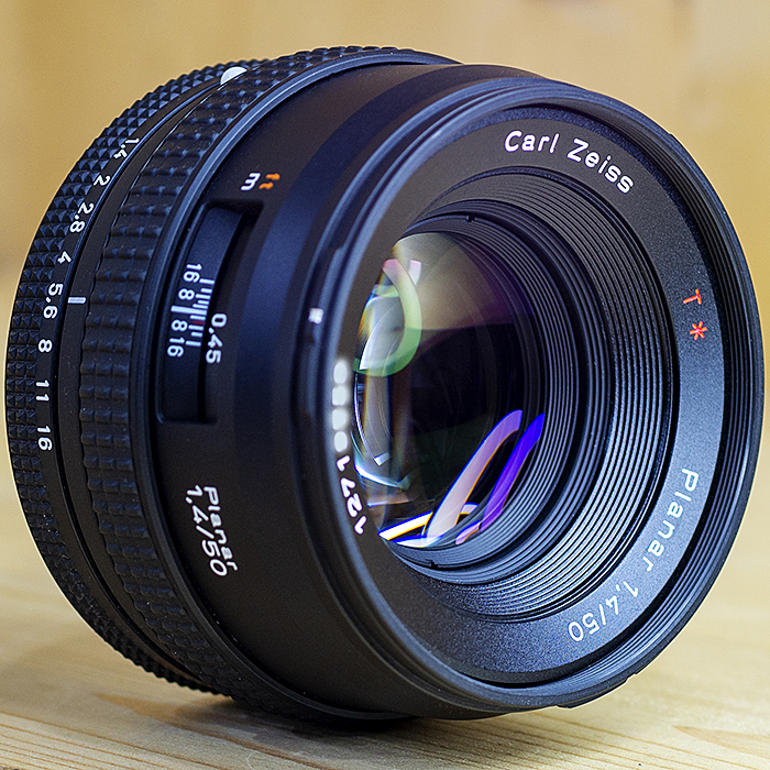 콘탁스 Contax N용 Planar 50mm F1.4 T* /98%