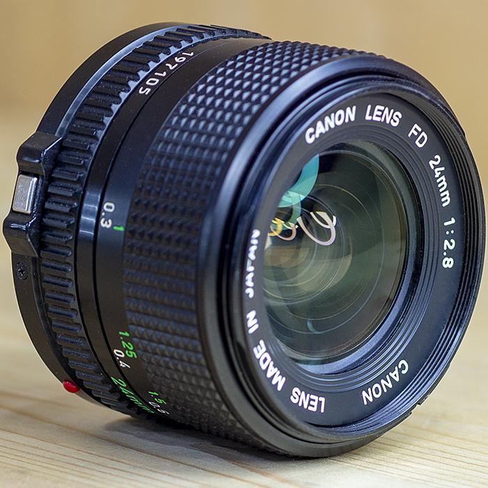 캐논 Canon FD 24mm f/2.8 UV필타 /95%