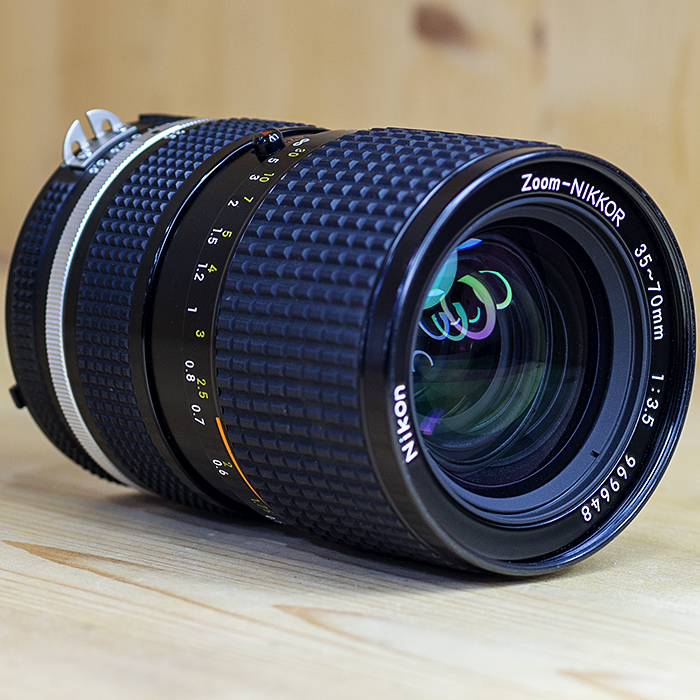 니콘 Nikon Zoom-NIKKOR MF 35-70mm F1:3.5 Ais .UV필타/95%