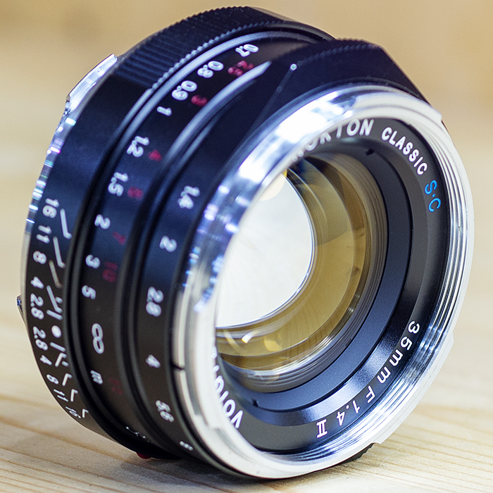 보이그랜더 Voigtlander NOKTON CLASSIC 35mm F1.4II 라이카 M마운트 정품박세트/98%