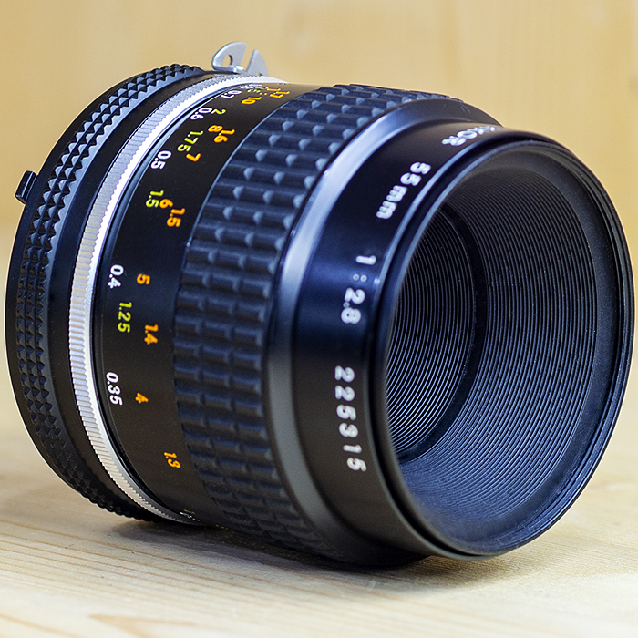 니콘 Nikon MF Micro-NIKKOR 55mm F2.8 Ais /95%