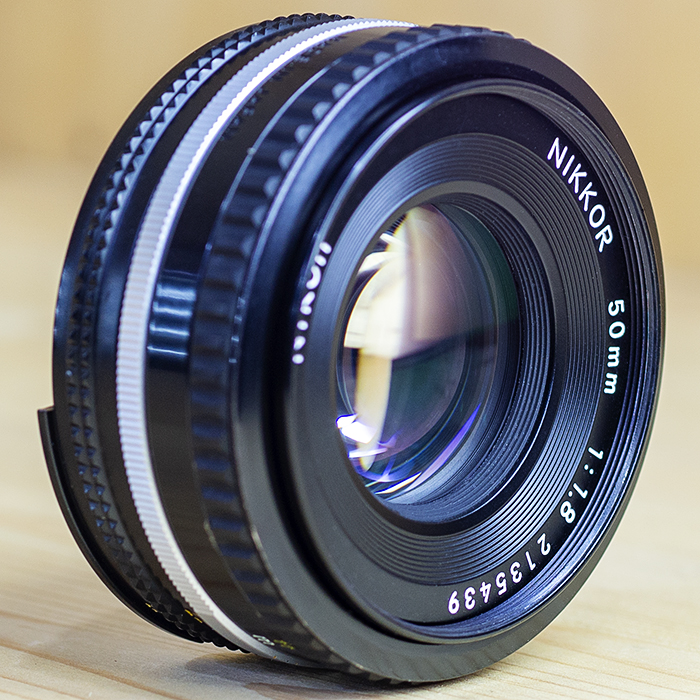 니콘 Nikon MF NIKKOR 50mm 1:1.8 Ais 1.5피트(0.45미터) 근접 초점거리/95%