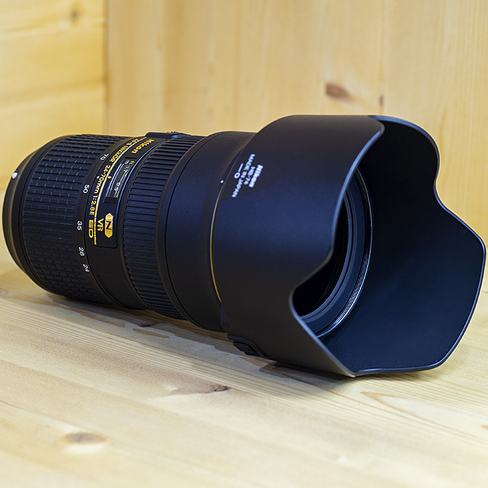 니콘 Nikon AF-S Nikkor 24-70mm F2.8E ED VR 니콘코리아정품박스세트 (후드.케이스) /98%
