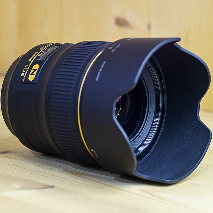 니콘 Nikkor AF-S NIKKOR 35mm 1:1.4 G 니콘코리아정품.후드/ 98%