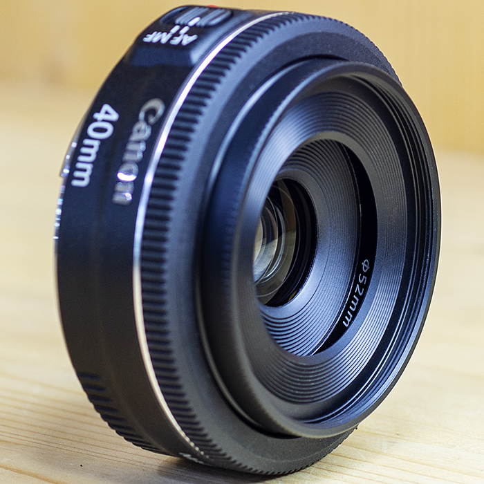 캐논 Canon EF 40mm f/2.8 STM 캐논코리아정품.후드/95%